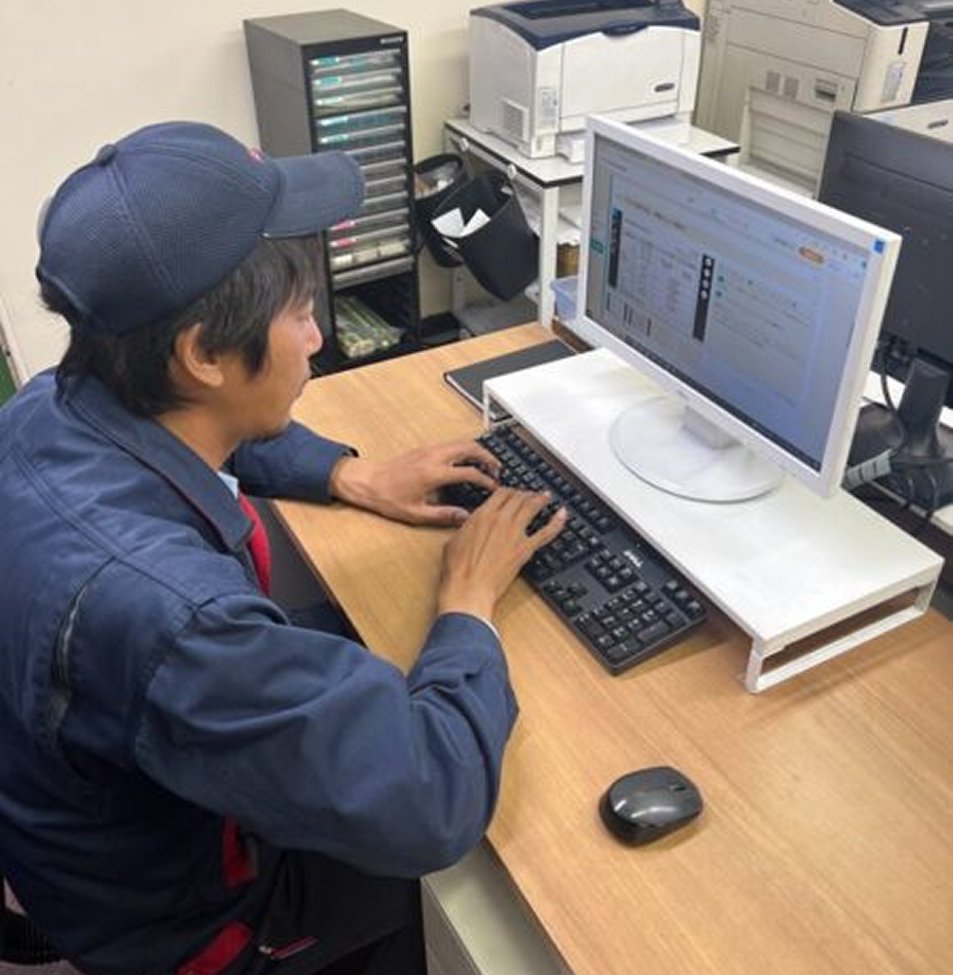 インタビュー風景