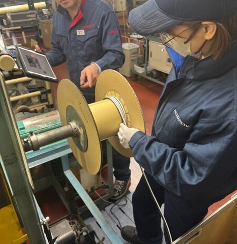 インタビュー風景