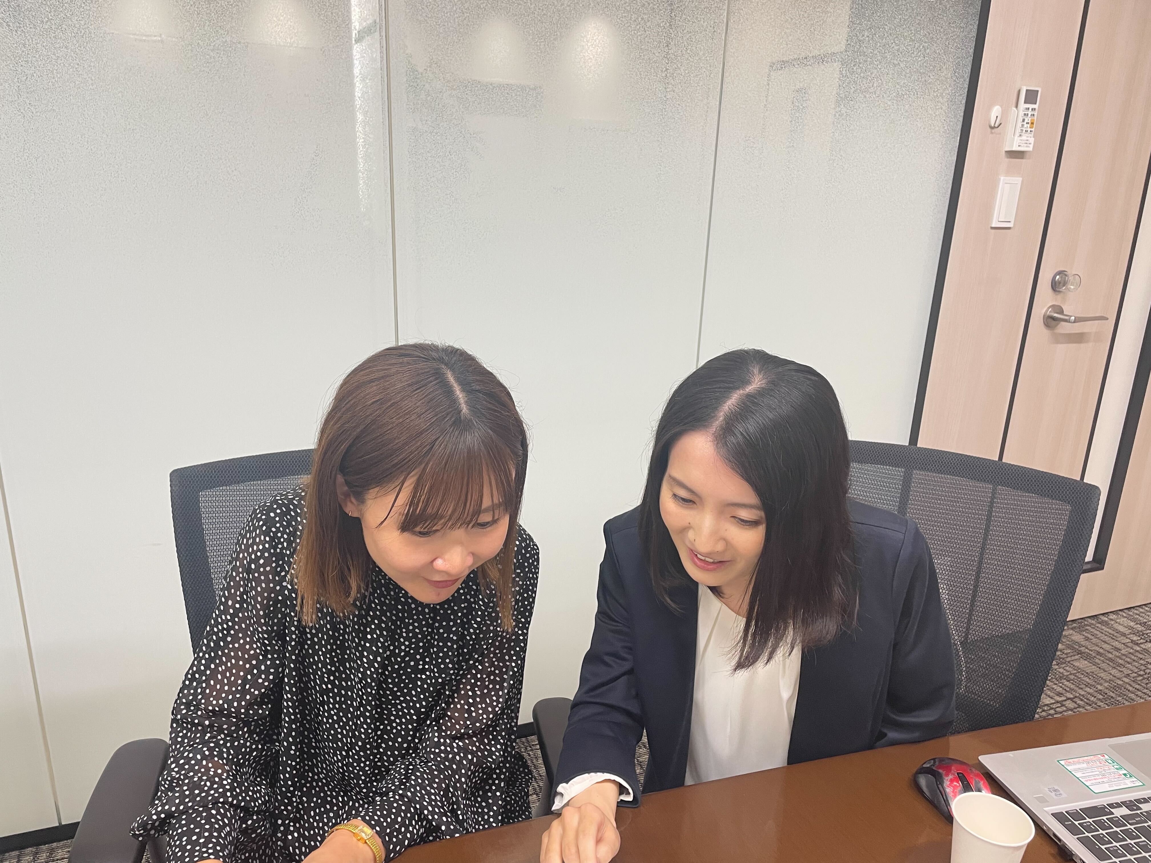 インタビュー風景