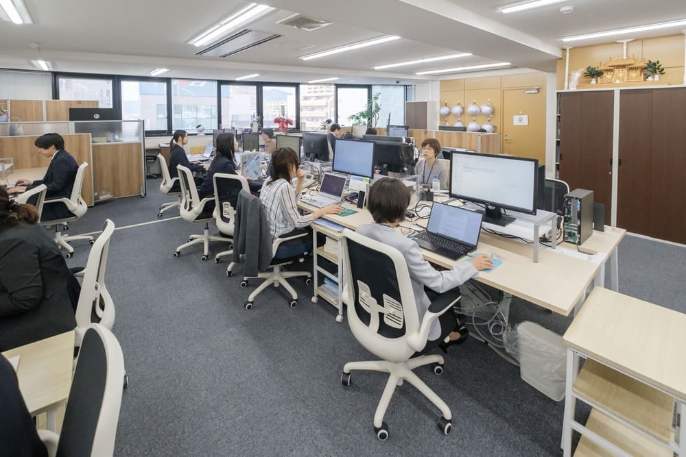 オフィスの風景